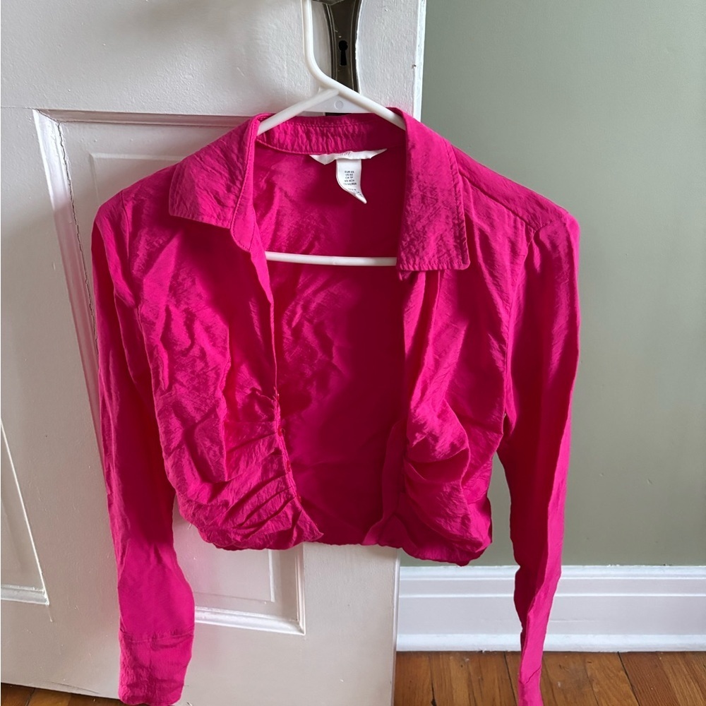H&M Pink Crop Top